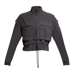 NWT ALO YOGA READY SET JET JACKET BLACK SIZE SMALL 4-6